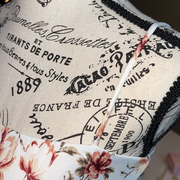 Ruched Flower Print Dress Designed by Windsor - Picture 8 of 12